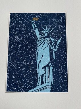 🌹Tiffany & Co. Vintage Statue of Liberty Notecards (5)